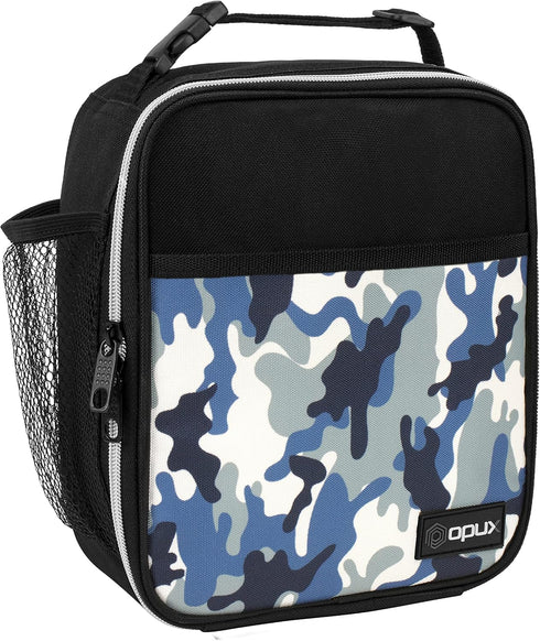 opux Premium Insulated Lunch Box, Soft School Lunch Bag for Kids Boys Girls, Leakproof Small Lunch Pail Men Women Work, Reusable Compact Cooler To...