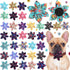 36 Pieces Dog Collar Flower Pet Flower Collar Girl Dog Accessories Adjustable Dog Collar Flower Fall Dogs Collar Attachment for Small Medium Large...