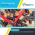 SharkBite 1/2 Inch Poly Crimp Plug, Pack of 25, PEX Pipe, PE-RT, UP514...