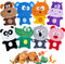 No Stuffing Dog Toys, 8 Pack Dog Squeaky Toys, Durable Plush Dog Toys, Cute Animal Plush Toys, Pet Entertaining Toys Interactive Teething Chew Toy...
