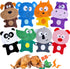 No Stuffing Dog Toys, 8 Pack Dog Squeaky Toys, Durable Plush Dog Toys, Cute Animal Plush Toys, Pet Entertaining Toys Interactive Teething Chew Toy...
