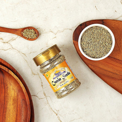 Rani Cumin Seeds Whole (Jeera) Spice 3oz (85g) PET Jar ~ All Natural | Gluten Friendly | NON-GMO | Kosher | Vegan | Indian Origin...