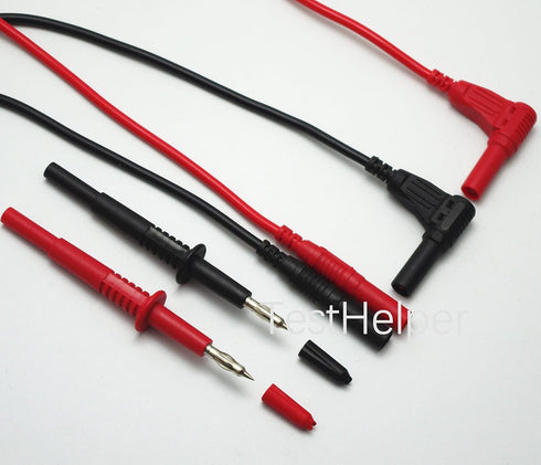 TH-3-KIT-Basis Electronic Professional/Electronic Test Lead Kit,Multimeter Accessory Kit,Alligator Clips and Lantern Tip Test Probe and Test Lead...