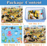 100 Piece puzzels for Kids Ages 4-8 8-10 3-5 jigsaws for Children Age 4 5 6 7 8 Jigsaw Puzzles for Children Kids Tollder Boys Grils Puzzle Constru...