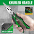SK 8-Inch Long Nose Pliers, Needle Nose Pliers, Premium CR-V Steel Construction, Ergonomic Non-slip Handle for Comfortable Grip...