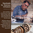 Traditional Molinillo Whisk by Verve CULTURE, Wooden Stirrer and Frother for Mexican Hot Chocolate, Authentic Mexican Cookware, Handmade Wooden Ki...