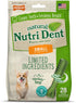 Nylabone Nutri Dent Dog Dental Chews - Natural Dog Teeth Cleaning & Breath Freshener - Dental Treats for Dogs - Fresh Breath Flavor, Small (28 Cou...