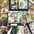 LCLAIDYDY Scrapbooking Supplies Kit,Vintage Botanical Aesthetic Scrapbook Kit,Bullet Junk Journal Kit with Journaling,A6 Grid Notebook,Stationery,...