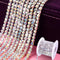 Blinginbox Rhinestones Chain 10 Yards SS8/2.5mm Crystal AB Glass Sew On Rhinestones Cup Chain with Silver Bottom Sew On Trim (SS8-2.5mm, Crystal A...