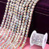 Blinginbox Rhinestones Chain 10 Yards SS8/2.5mm Crystal AB Glass Sew On Rhinestones Cup Chain with Silver Bottom Sew On Trim (SS8-2.5mm, Crystal A...