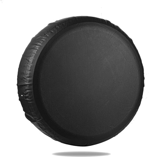 Moonet PVC Leather Spare Tire Wheel Cover for Car Truck SUV Camper Trailer Universal Fit RV JP FJ, R15 Black (for Overall Wheel Diameter 27-29 inc...