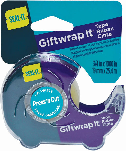 GiftWrap It Stationery Tape 3/4 x 1000 Inches On Dispenser, 6pk, 6000 Inches Total (60051-6)...