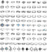 FIBO STEEL 101 Pcs Vintage Knuckle Rings for Women Stackable Midi Finger Ring Set...