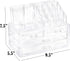 Masirs Clear Cosmetic Storage Organizer, Easily Sort Make-up, Jewelry & Hair Accessories, Looks Elegant on Your Vanity, Bathroom Counter or Dresse...