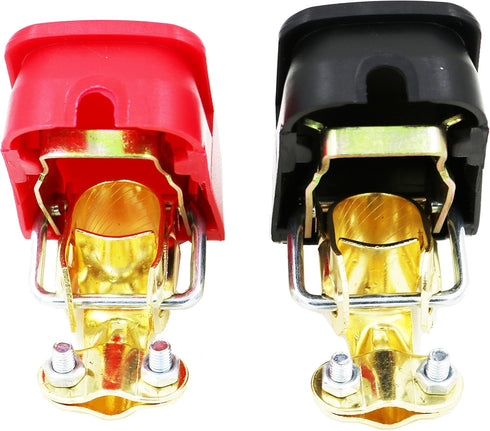 MOTOPOWER MP69011 Battery Quick Release Connectors Battery Quick Disconnect Terminals (Red & Black)...