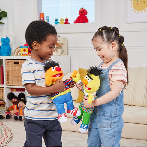 GUND Sesame Street Official Bert Muppet Plush, Premium Plush Toy for Ages 1 & Up, Yellow, 14”...