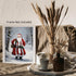 Posterizer 1 pcs-Santa Clause in snowy winter-in oil painting style-1-Holiday Poster Collection-Landscape & Nature Art-Living Room Bedroom Decor- ...