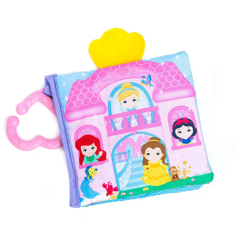 Kids Preferred Disney Baby - Disney Princess Soft Book with Teether Toy & Crinke Pages - Picture Book for Newborns...