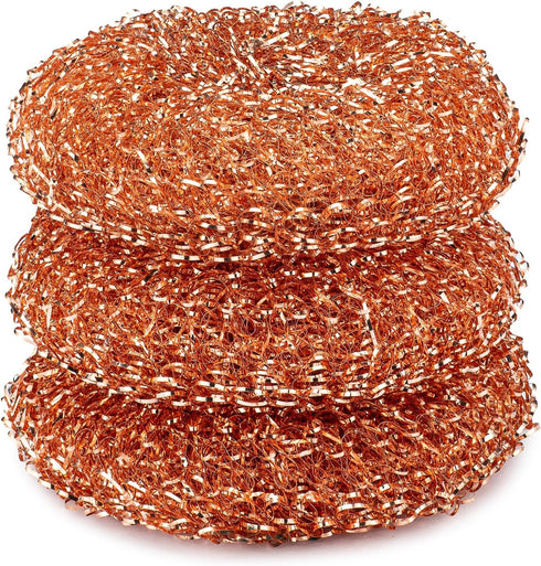 Full Circle Lucky Scrubber - Copper Scrubbers - Set of 3...