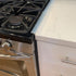 Gap Stopper® Pro - 21" Gray, Professional Grade, FDA Heavy 8.6 oz Silicone, Set of 2, Covers Gap between Stove & Countertops...