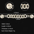 Rhinestone Bling Decoration Charms, Diamond Trend Designer Luxury Cute Jewelry Shoe Accessories for Women Girl Gifts(Gold)...