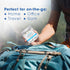 Peppermint Mouthwash Tablets - Chewable Mouthwash Tablet for Fresh Breath Fluoride Free Alcohol Free Travel Size Mouthwash - 90 Tablets...