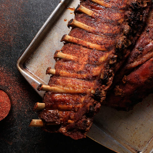 The Spice Lab Smoky BBQ Pecan Rub - 5.9 oz Shaker - Sweet Heat & Savory Pecan Spice - Smoky Barbecue Blend for Pork, Chicken, Beef & Vegetable Gri...