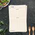 321Done Recipe Paper, Made in USA - 5.5x8.5 Tan, Blank Recipe Paper to Write in Your Own Recipes, Minimalist Half-Letter Size Refill Pages for Rec...