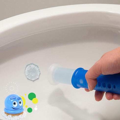 Scrubbing Bubbles Toilet Gel Stamps, Fresh Gel Toilet Cleaning Stamps, Helps Keep Toilet Clean and Helps Prevent Limescale & Toilet Rings, Rainsho...