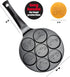 Car & Truck Mini Pancake Pan - Make 7 Unique Flapjack Cars, Nonstick Pan Cake Maker Griddle w Long Handle for Breakfast Fun & Easy Cleanup, Unique...