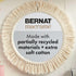 Bernat Macrame Yarn - 3 Pack of 250g/8.8oz - Cotton - #6 Super Bulky - Knitting/Crochet, Duck Egg......