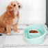 SPORT PET High Walled Double Diner Tray, Blue...