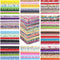 100 Pcs 8 x 8 Inch Cotton Fabric Square Patchwork Fabrics No Repeat Cotton Printed Floral Craft Quilting Fabric Craft Flower Fabric Patchwork Bund...