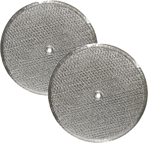 2-Pack Air Filter Factory 9-1/2 Inches Round x 3/32 With Center Hole Range Hood 12-Layer Aluminum Grease Filters