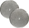 2-Pack Air Filter Factory 9-1/2 Inches Round x 3/32 With Center Hole Range Hood 12-Layer Aluminum Grease Filters