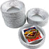 PACTOGO 3" Disposable Aluminum Foil Tart Pans Mini Silver Baking Pie Tins (Pack of 50)...