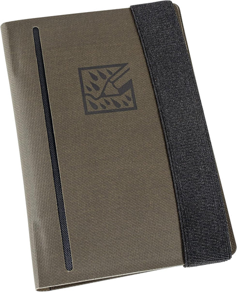 Rite in the Rain Field Wallet, 3.5” x 6.5”, EDC, Water Resistant TPU fabric (No. P971-M),Olive and Black...