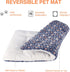 Mora Pets Cat Bed Dog Crate Pad Ultra Soft Pet Bed with Cute Star Print Washable Crate Mat for Small Dogs and Indoor Cats Reversible Fleece Kennel...