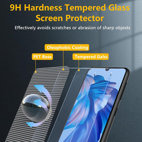 BESINPO 2 Pack Screen Protector for Gabb Phone 4,9H Tempered Glass Film Full Coverage Ultra HD Anti-Fingerprint Bubble Free for Gabb Phone 4 Scree...