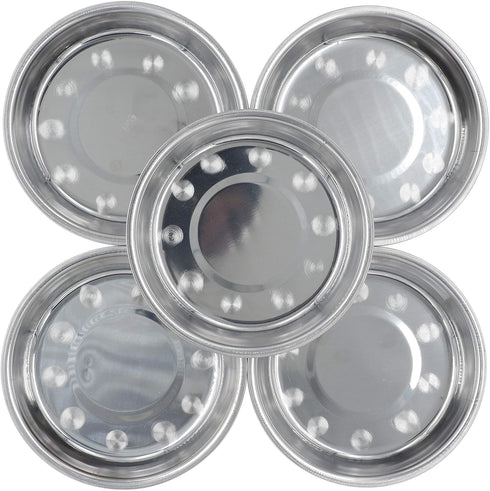 Dog Bowls Cat Bowls (Stainless Steel Bowls, Dish 5-Pack)...
