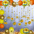 Cheerland 35pcs Sunflower Party Balloon Garlands Latex Foil Balloons Circle Sunflower Banners for Themed Kids Birthday Fall Bridal Baby Shower Sum...