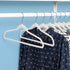 Honey-Can-Do Ultra Thin Non-Slip Velvet Hangers, 50-Pack, Ivory...