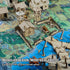 Brick and Iron Fences Miniature (Set of 16) Wood Laser Cut Modular Fantasy Terrain 28mm Scale Perfect for D&D, Dungeons & Dragons, Warhammer and O...