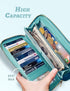 Women's Wallet Credit Card Holder Money Pockets Big Wristlet Wallet Case Coin Money Clip Organizer Purse with RFID Blocking Large Capacity with Zi...