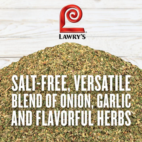 Lawry's Salt Free All Purpose Recipe Blend Seasoning, 13 oz - One 13 Ounce Container of Salt Free All Purpose Seasoning Blend, Versatile Spices fo...