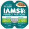 Iams Grain-Free Perfect Portions Indoor Pate` Turkey Recipe (4-Trays = 8 Individual Servings) (Net Wt 1.3 Oz Each)...