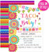 Your Main Event Prints Fiesta Baby Shower Invitation - Taco Baby Shower - Fiesta Invitation - 20 Fill-in Invitations - Envelopes Not Included...