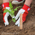 Framendino, 5 Pack Wooden Plant Dibber Wood Garden Dibber Sow Dibber Seedling Gardeners Planting Tools Planting Dibble for Seed Plants...