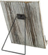 MyGift Torched Wood Cookbook Stand - Recipe Binder Reading Book Display and iPad Tablet Easel with Metal Page Holder and Kickstand...