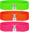 Syhood Halloween Neon Belts for Women 80s Neon Belt 80s Waist Belt Stretch Wide Waistband Elastic Belt Vertical Clasp Buckle Belts for Women Girls...